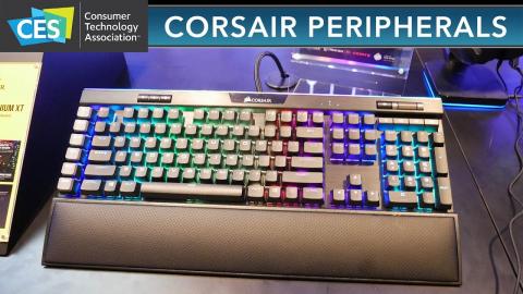 CES 2020: Corsair K95 RGB Platinum XT / Scuf / Elgato