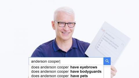Anderson Cooper Answers the Web's Most Searched Questions | WIRED