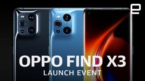 OPPO Find X3 Series launch event in 8 minutes