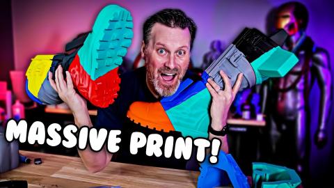 3D Printing a Life-Sized Comic Book Supervillain! PT1