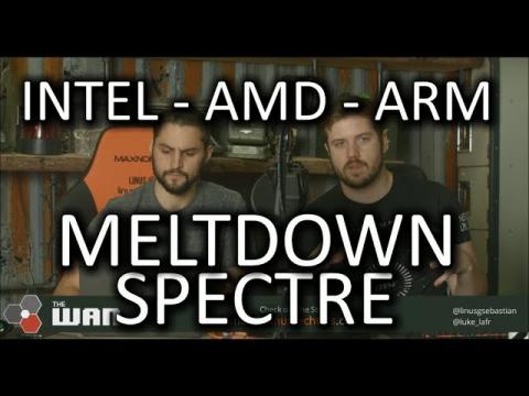 MASSIVE CPU vulnerabilities, Meltdown, Spectre - WAN Show Jan. 5 2018