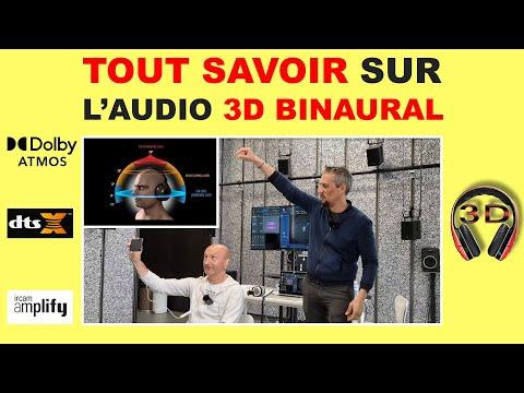 TOUT SAVOIR Sur L'Audio 3D Binaural (musique, gaming, smartphone, casques...) Vidéo chapitrée