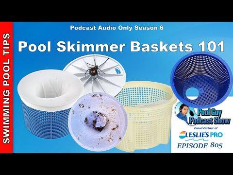 Swimming Pool Skimmer Baskets 101