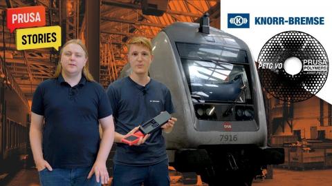 Knorr-Bremse: Repairing trains with 3D printing and self-extinguishing filament