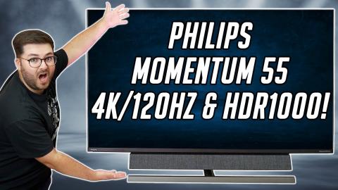 55in 4K/120Hz MONSTER - Philips Momentum 558M1RY Review