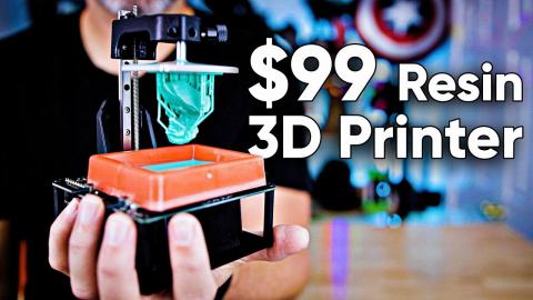$99 Resin 3D Printer - Does it work? Lite3DP