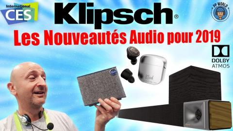 KLIPSCH Audio : les GROSSES nouveautés 2019 ! (CES Las Vegas)