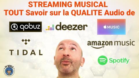 STREAMING Musical : TOUT SAVOIR sur QUALITÉ Audio de Spotify, Apple, etc !