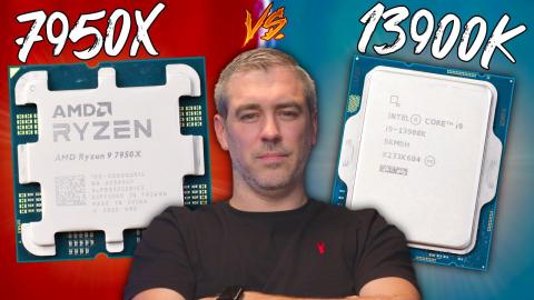 Ryzen 9 7950X Vs Intel i9 13900K - 30 Game Benchmark!