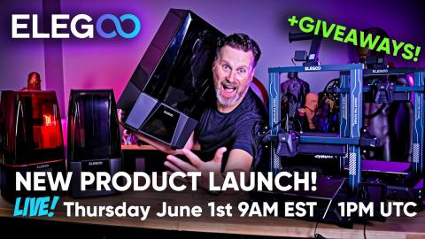 HUGE ELEGOO NEW PRODUCT LAUNCH PARTY + GIVEAWAYS!