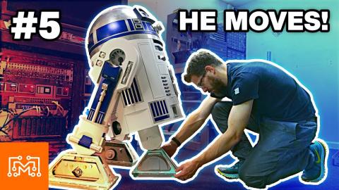 Making R2-D2 Part 5 // Feet & Motion | I Like To Make Stuff