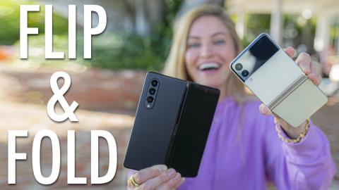 Samsung Galaxy Z-Flip and Z-Fold 3!
