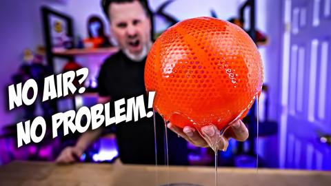 Can you 3D Print your own $2,500 Airless Basketball?