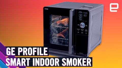 GE Profile Smart Indoor Smoker first look at CES 2024