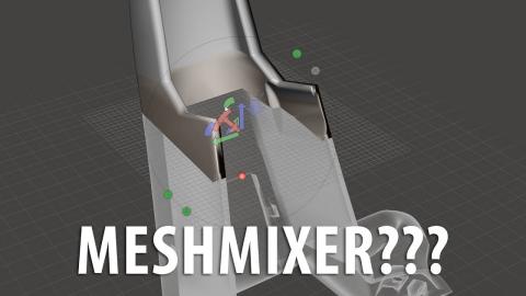 Meshmixer Is Not Scary / How To Use Plane Cut To Slice Large Models for Better 3D Printing