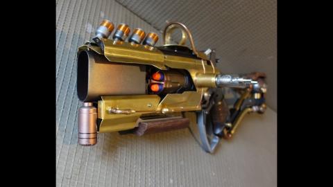 NERF MOD: Lever Action Hammershot STEAMPUNK style