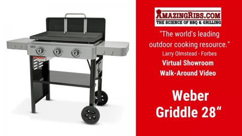 Watch The Weber Griddle 28" Review From AmazingRibs.com