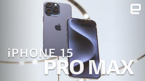 iPhone 15 Pro Max hands-on