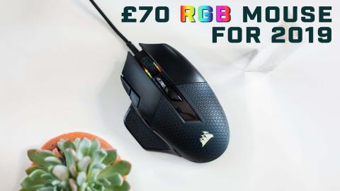 Corsair NightSword RGB GAMING Mouse Review (2019) - £70 well spent ?