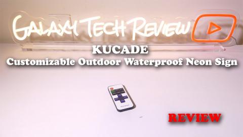 KUCADE Customizable Outdoor Waterproof LED Neon Sign REVIEW