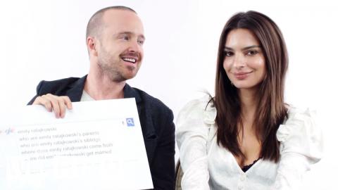 Emily Ratajkowski & Aaron Paul Answer the Web's Most Searched Questions | WIRED