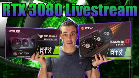 RTX 3080 Livestream