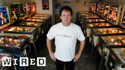Inside This Epic 1,700+ Pinball Machine Collection | WIRED