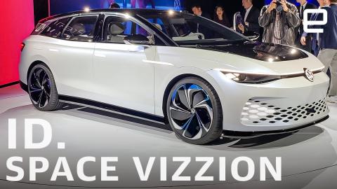 VW ID. Space Vizzion: An electric road-tripping wagon