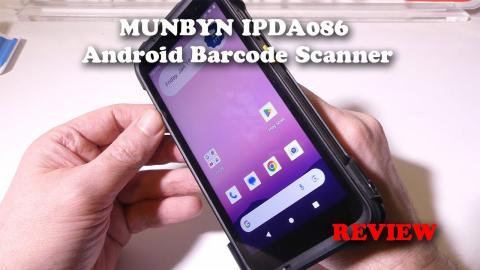 MUNBYN IPDA086 Android Barcode Scanner REVIEW
