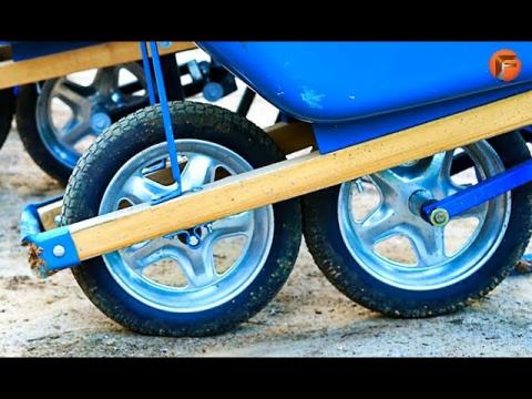 10 Unbelievable Wheel Barrow & Cart Designs