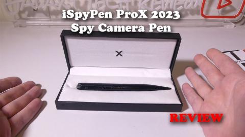 iSpyPen ProX 2023 Spy Camera Pen REVIEW