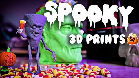 Must have Halloween 3D Prints for 2022 - TOP 5