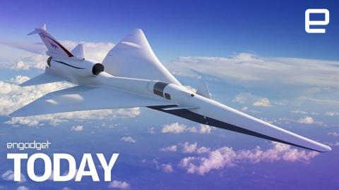NASA will test its quiet supersonic tech in public this November | Engadget Today