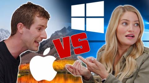 Mac vs PC - ROLE REVERSAL feat. iJustine