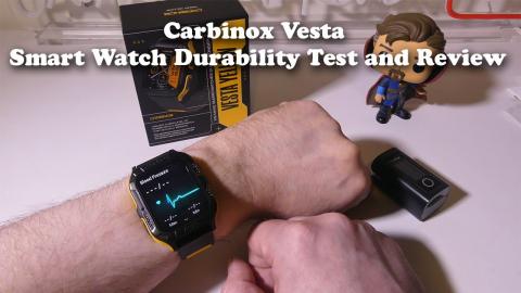 Carbinox Vesta Smart Watch Durability Test and REVIEW