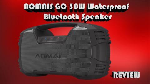 AOMAIS GO IPX7 Waterproof Bluetooth Speaker Review