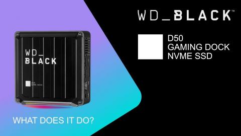 Western Digital D50 High Performance Gaming Dock