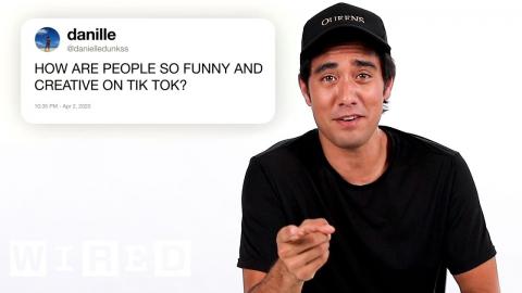 Zach King Answers TikTok Questions From Twitter | Tech Support | WIRED