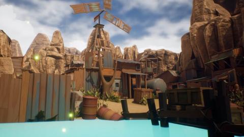Low Poly Junktown (Speed Level Design / Unreal Engine 4)