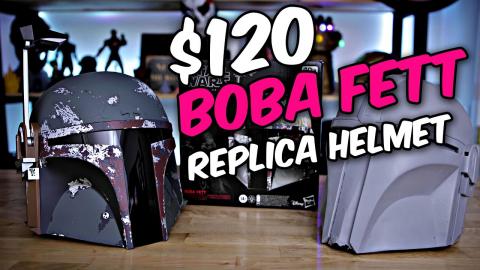 $120 Boba Fett Replica Helmet Review | Hasbro Toys Star Wars Black Series Unboxing