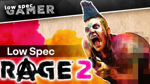 Boost FPS on Rage 2 on a low end PC... by disabling Violence!