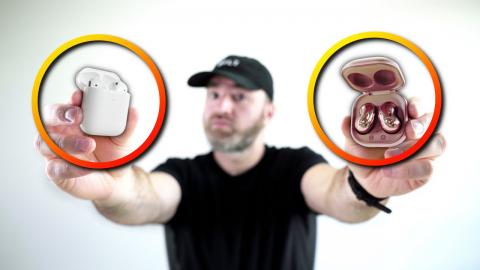 Galaxy Buds Live vs Apple AirPods Showdown