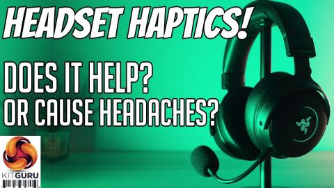 Razer Kraken V3 Pro - HAPTiC feedback for your head!