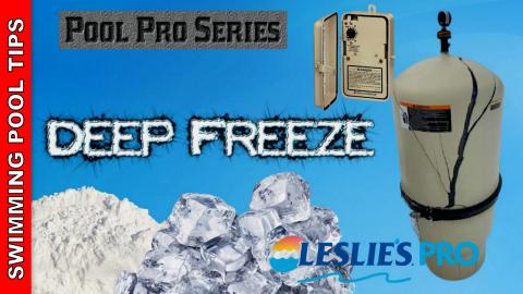 Swimming Pool Deep Freeze: How To Recover From Freezing Weather and a Frozen Pool & Frozen Equipment