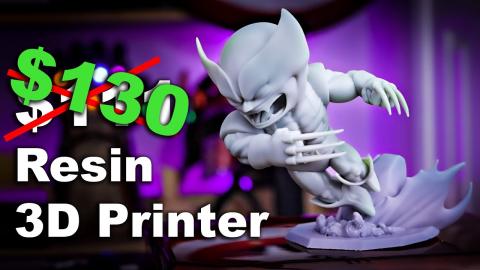 Best CHEAP Resin 3D Printer?! Voxelab Polaris Review