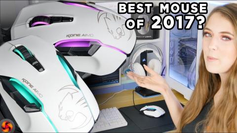 Roccat KONE AIMO Gaming Mouse review - its big and beautiful!