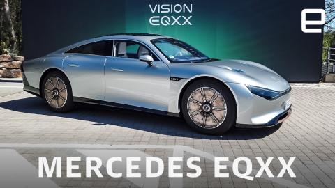 Mercedes EQXX ride-along: The 1000km-range EV concept is here