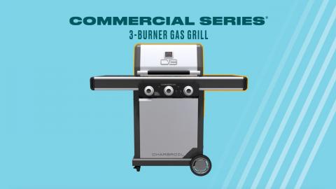 3-Burner Commercial Series Gas Grill - Key Features | Charbroil®