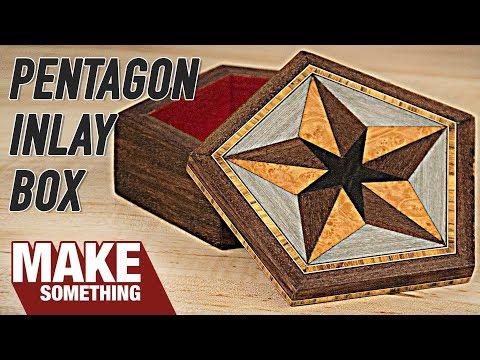 Making a Wood Box with Veneer, Inlay and Marquetry | Woodworking Project