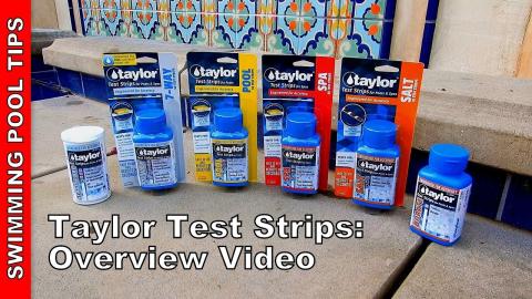 Taylor Test Strips for your Pool & Spa Overview Video
